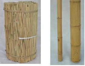 Bambupinne 274 cm, styckes, 18/20 diameter