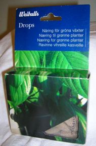 Drops-Gröna växter Weibulls